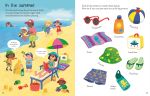 First Sticker Book Getting Dressed spread