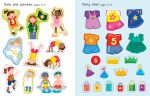 First Sticker Book Getting Dressed spread