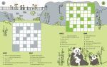 100 Children's Crosswords: Animals spread