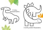 Little Coloring Dinosaurs spread