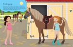 Sticker Dolly Dressing At the Stables spread