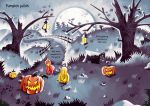 Sparkly Halloween Sticker Book spread