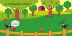 Farm Animals Magnet Book spread