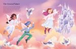 Sticker Dolly Dressing Crystal Fairies spread