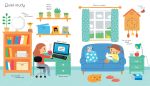 Very First Book of Things to Spot: At home spread