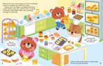 The Cozy Bakery Sticker Book spread
