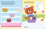 The Cozy Bakery Sticker Book spread