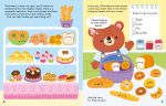 The Cozy Bakery Sticker Book spread