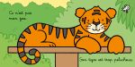 Les animaux du zoo page intérieure