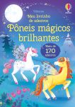 Pôneis mágicos brilhantes capa