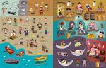 Piraten stickerboek spread
