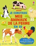 Je construis mes animaux de la ferme en 3D couverture