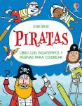 Piratas - Libro con pasatiempos y páginas para colorear cubierta