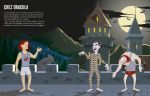 Monstres, zombies et fantômes page intérieure