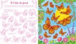 Les papillons page intérieure