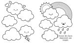 Dessins et coloriages trop mignons page intérieure