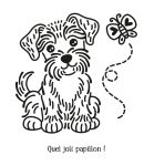 Chiens mignons page intérieure