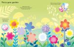 Big Sparkly Gems and Crystals Sticker Book spread