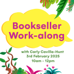 Bookseller Work Along February 3rd 2025 spread