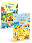 Little First Sticker Builders Set spread