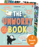 Unworry set of two books spread