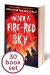 Under a Fire Red Sky 30 Book Classroom Set spread