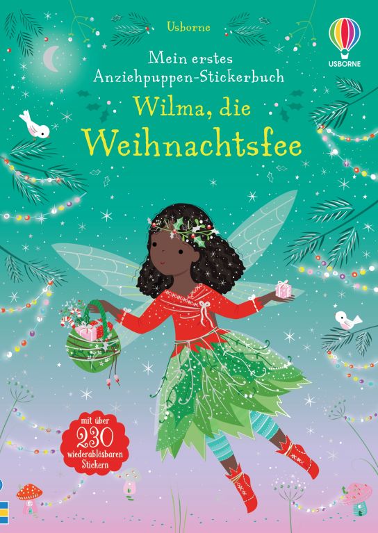 Mein erstes Anziehpuppen-Stickerbuch: Wilma, die Weihnachtsfee