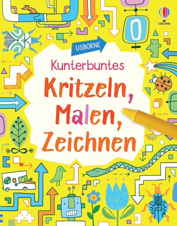Kunterbuntes Kritzeln, Malen, Zeichnen
