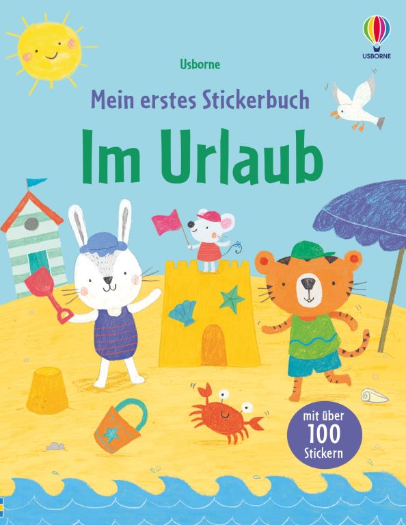 Mein erstes Stickerbuch: Im Urlaub
