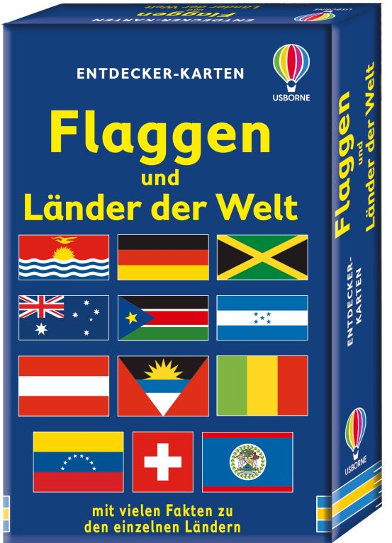 Entdecker-Karten: Flaggen und Länder der Welt