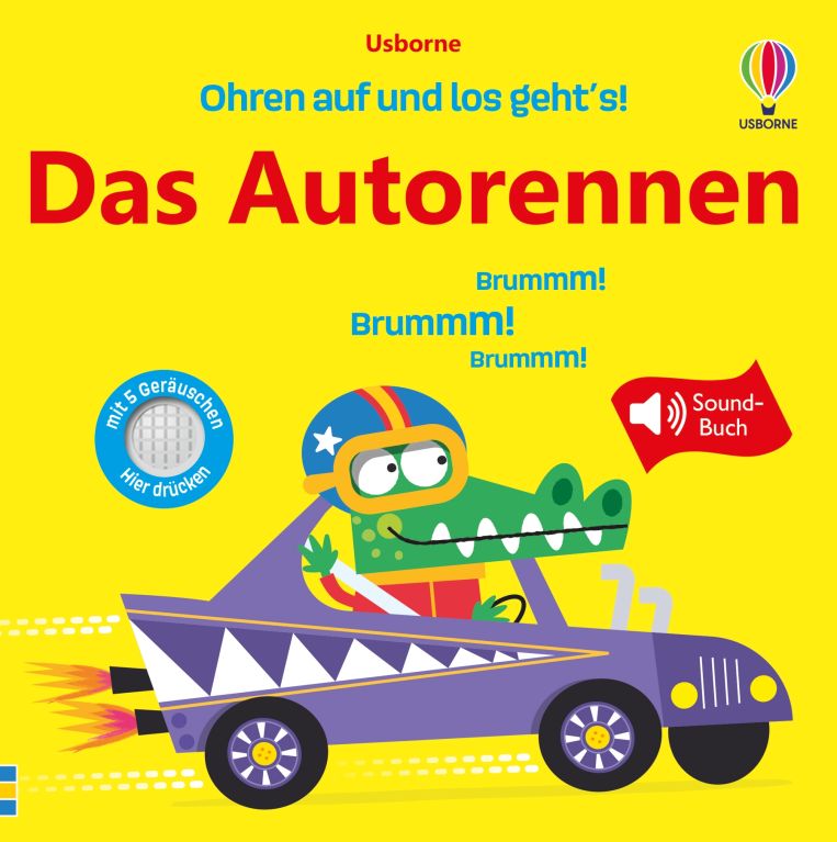 Ohren auf und los geht's! Das Autorennen