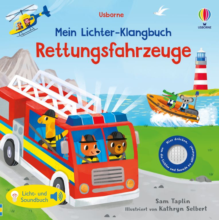 Mein Lichter-Klangbuch: Rettungsfahrzeuge