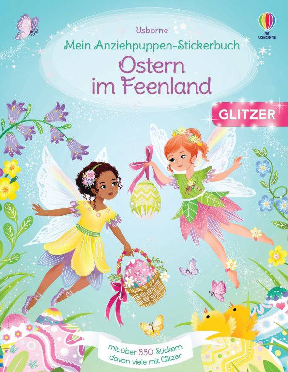Mein Anziehpuppen-Stickerbuch: Ostern im Feenland