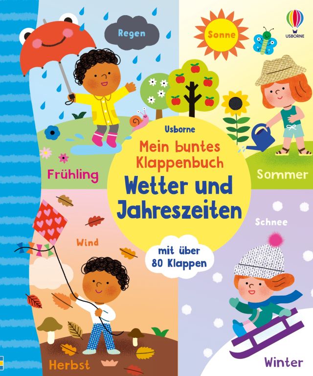 Mein buntes Klappenbuch: Wetter und Jahreszeiten