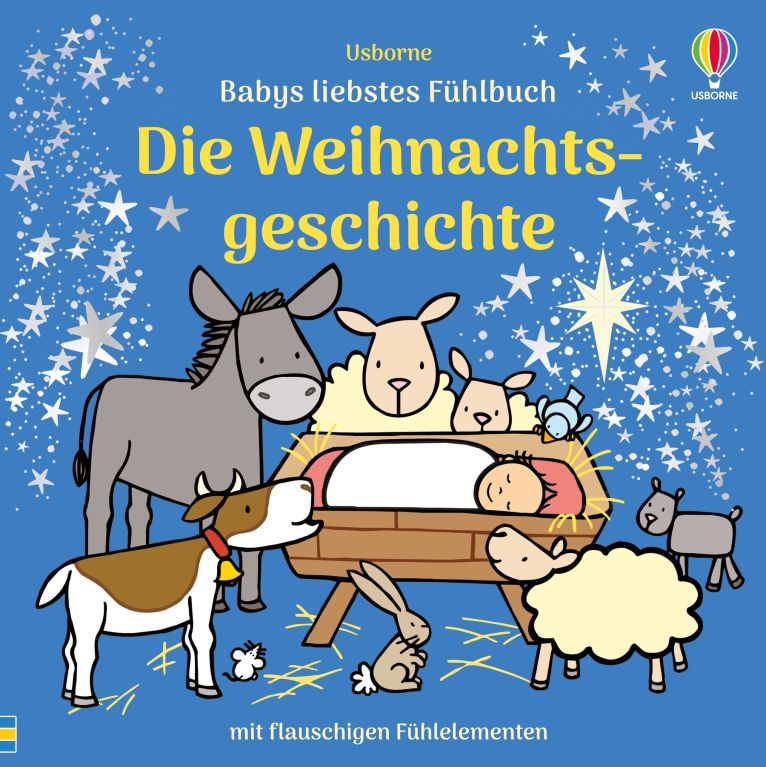 Babys liebstes Fühlbuch: Die Weihnachtsgeschichte
