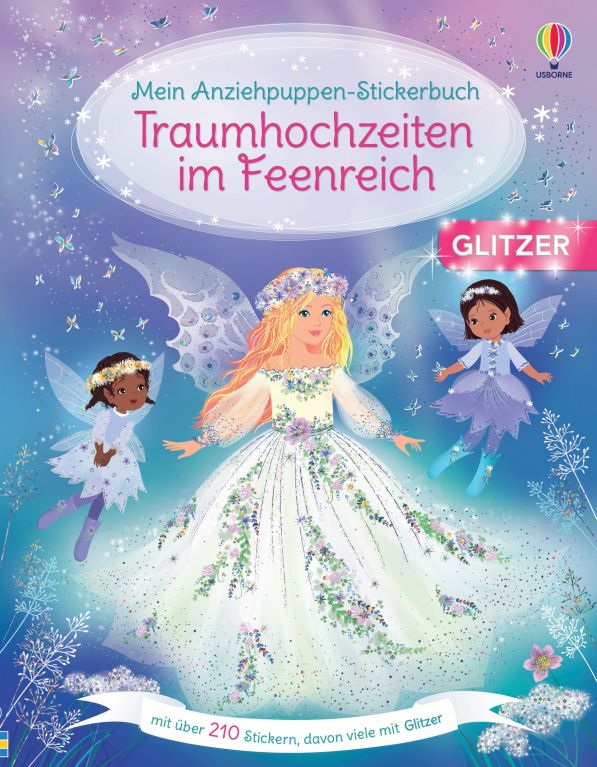 Mein Anziehpuppen-Stickerbuch: Traumhochzeiten im Feenreich