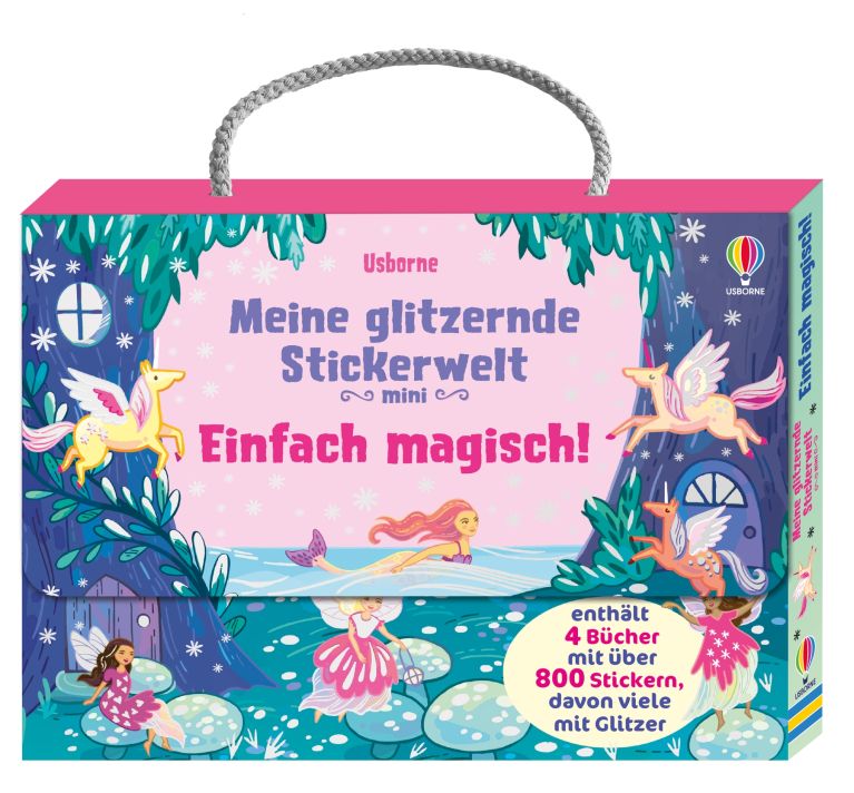 Meine glitzernde Stickerwelt - mini: Einfach magisch!
