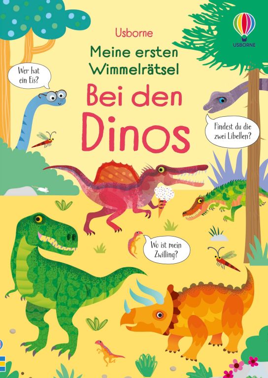 Meine ersten Wimmelrätsel: Bei den Dinos