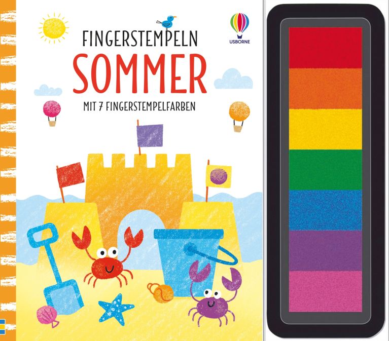 Fingerstempeln: Sommer