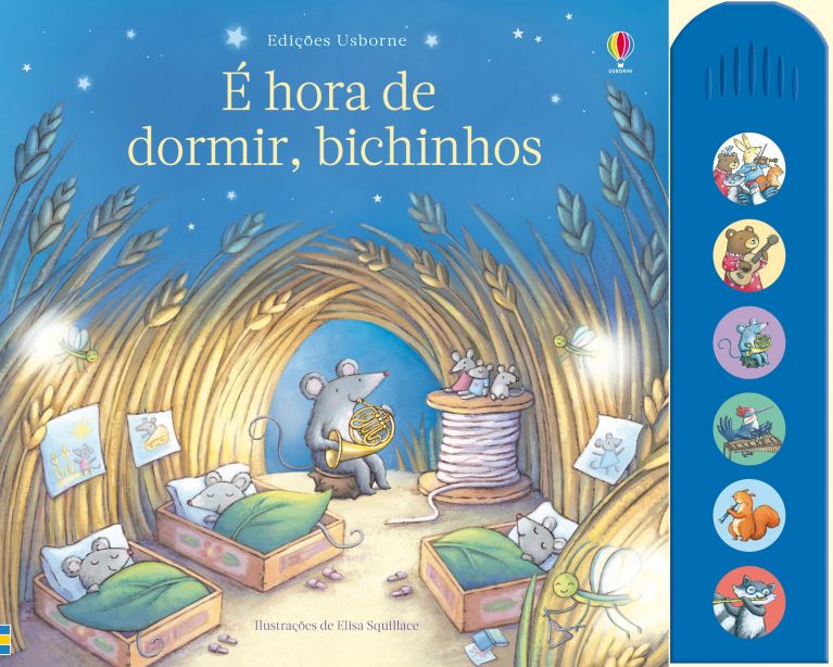 É hora de dormir, bichinhos!