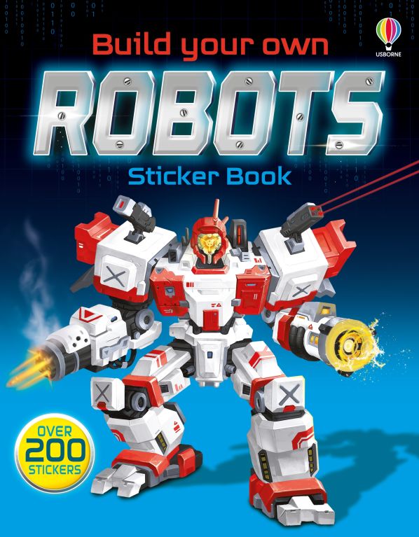 Build Your Own Robots Sticker Book