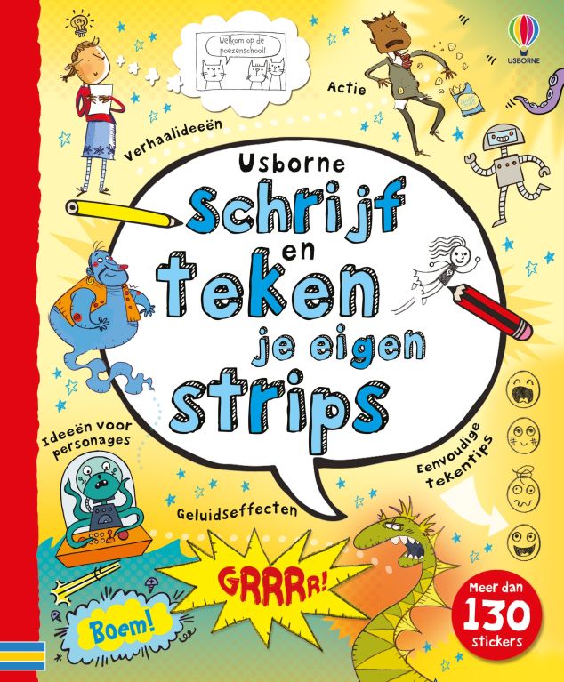 Schrijf en teken je eigen strips