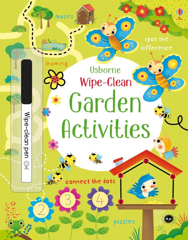 Wipe-Clean Garden Activities