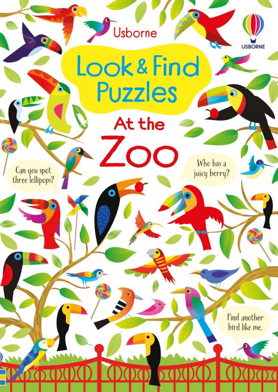 Look and Find Puzzles Zoo