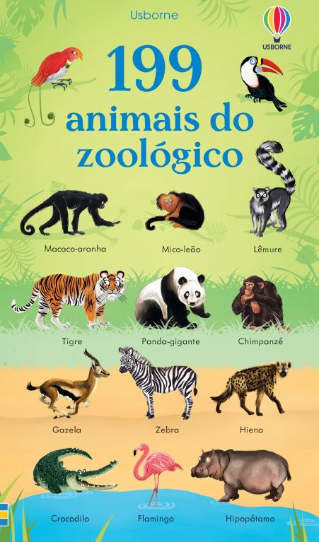 199 animais do zoológico