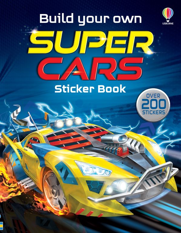 Build Your Own Supercars Sticker Book