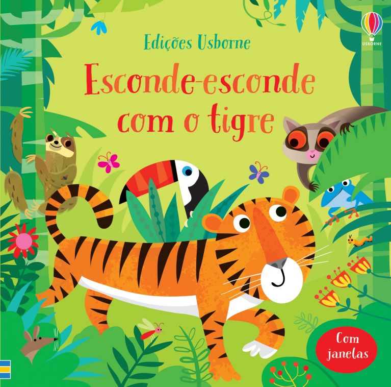 Esconde-esconde com o tigre