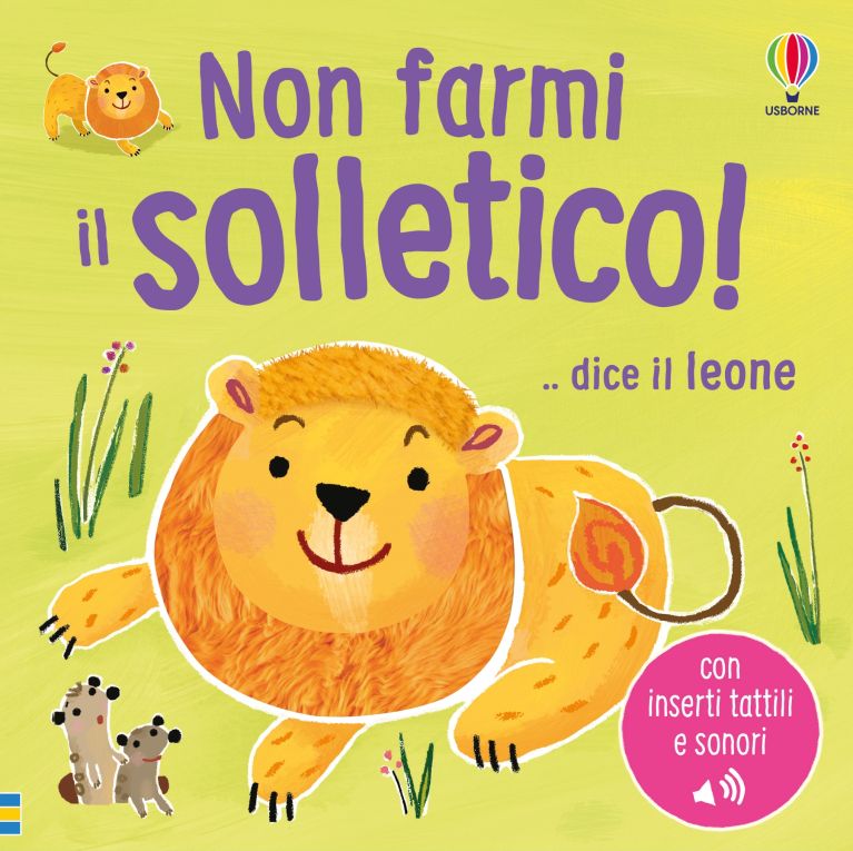 Non farmi il solletico! ... dice il leone