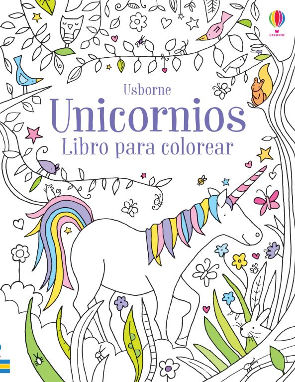 Unicornios - Libro para colorear