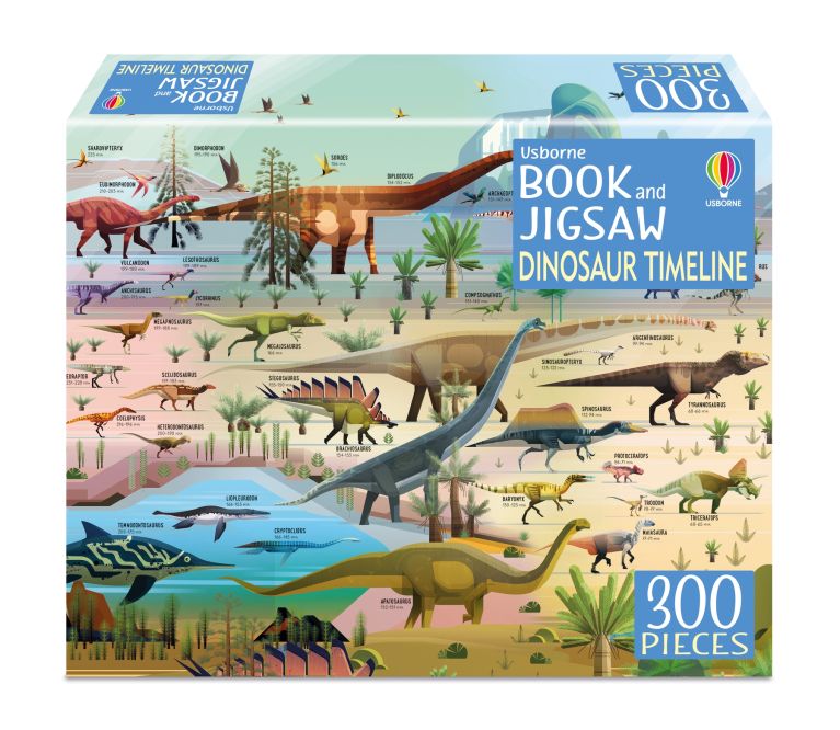 Dinosaur Timeline Book and Jigsaw